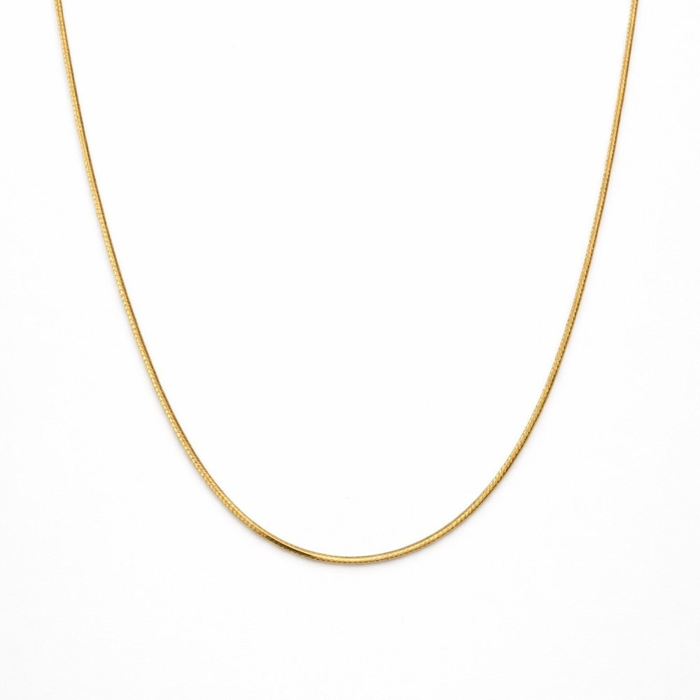 S925 Gold Snake Chain Adjustable